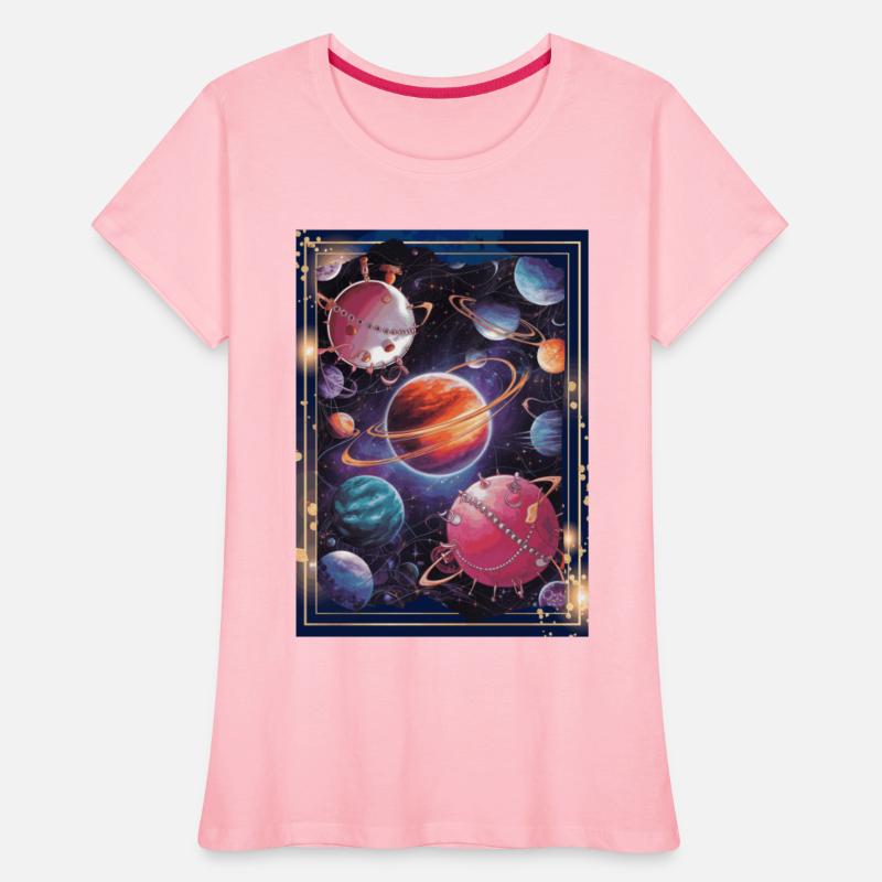 Cosmic Planetary Art Universe Design