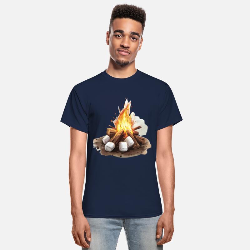 Cozy Campfire And Marshmallows