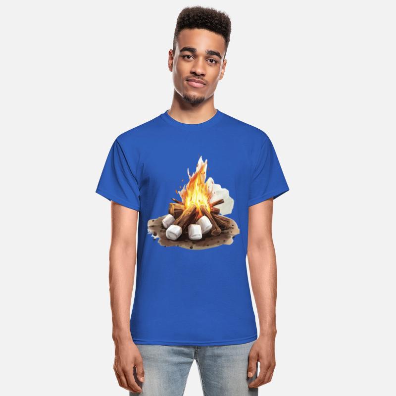 Cozy Campfire And Marshmallows