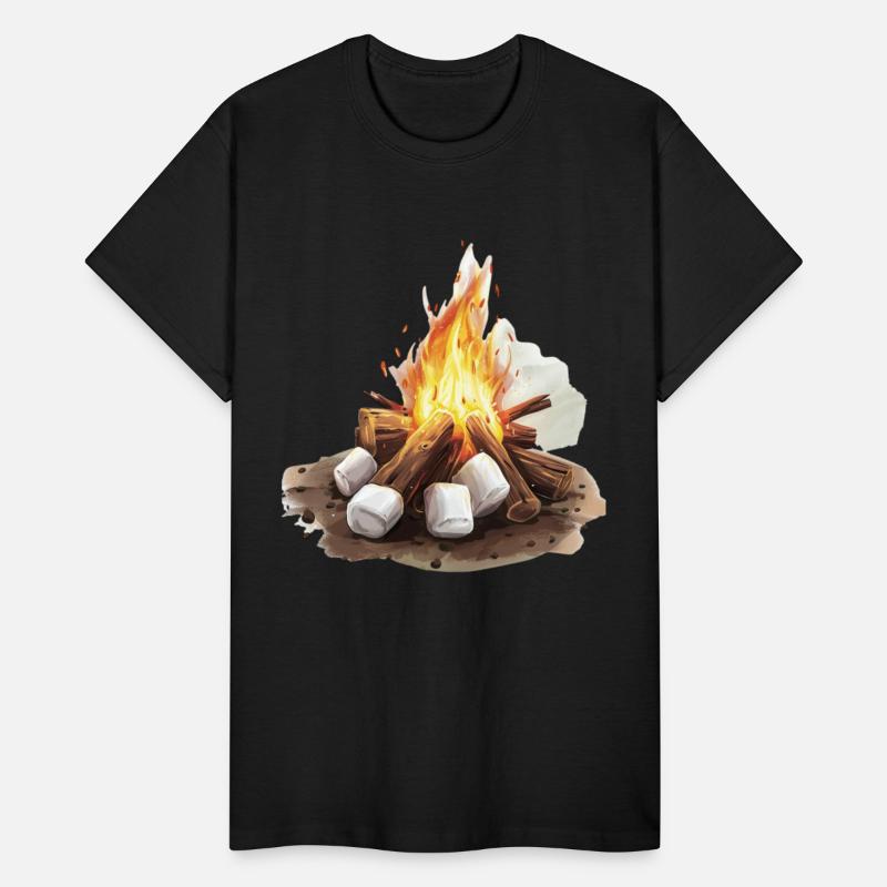 Cozy Campfire And Marshmallows