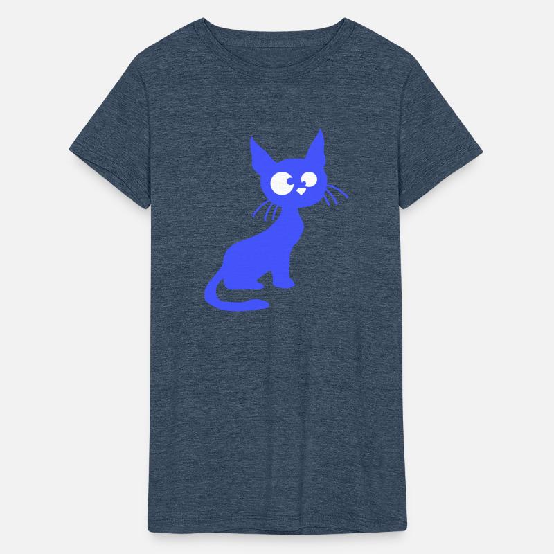 Crazy Cat Squinting Funny Eyes Grimace Fun Cartoon