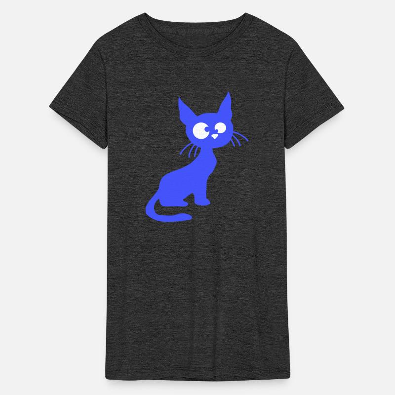 Crazy Cat Squinting Funny Eyes Grimace Fun Cartoon