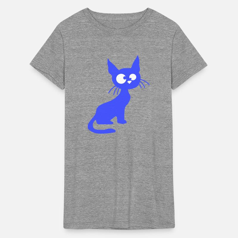 Crazy Cat Squinting Funny Eyes Grimace Fun Cartoon