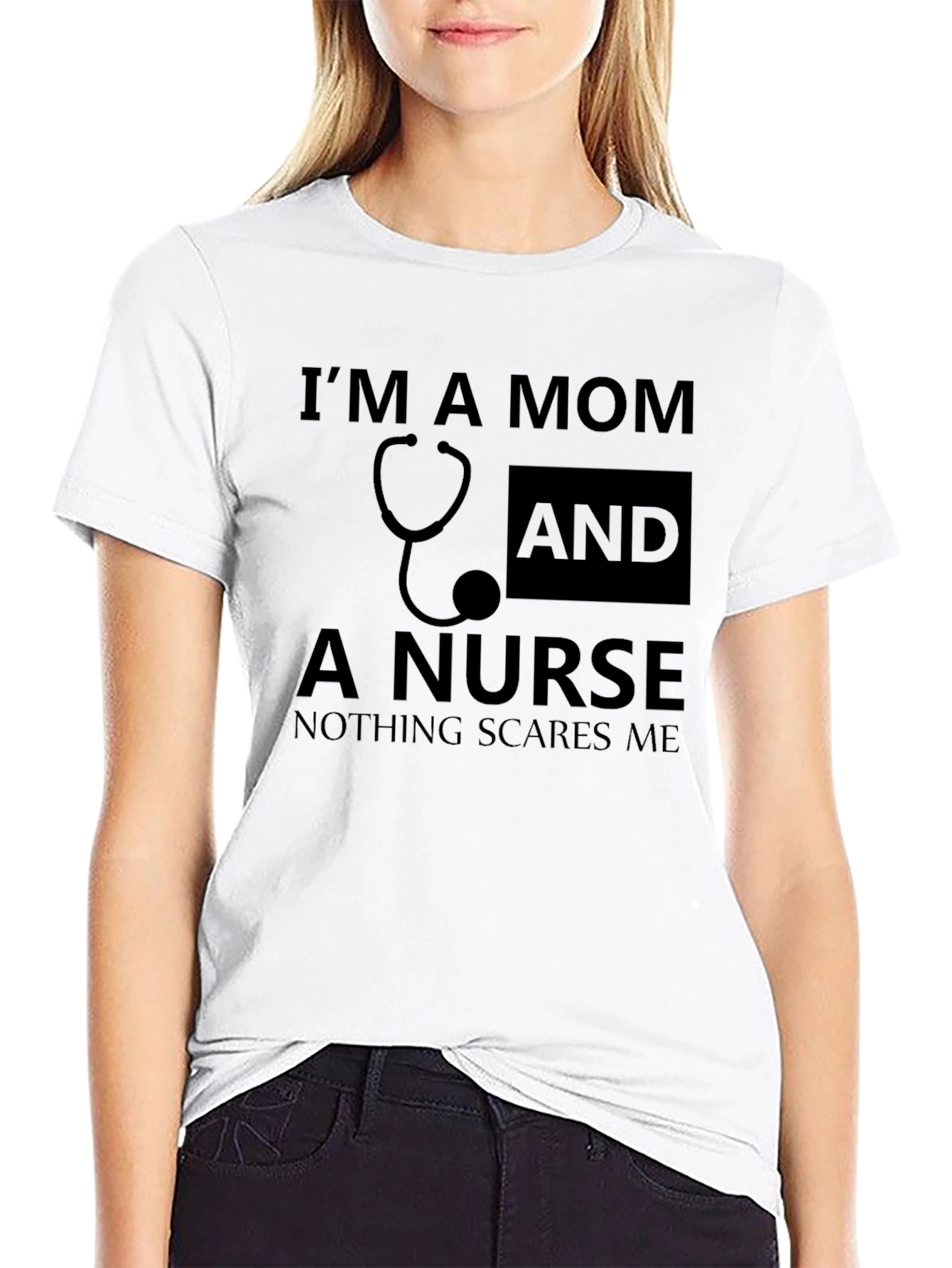 Im a Mom and a Nurse Graphic Tee