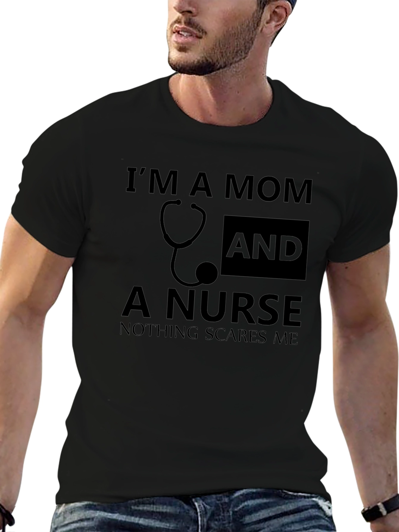 Im a Mom and a Nurse Graphic Tee