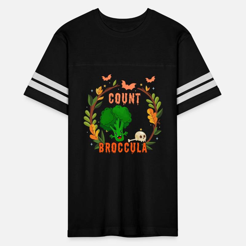 Cute Broccoli Vampire Horror Scary Halloween