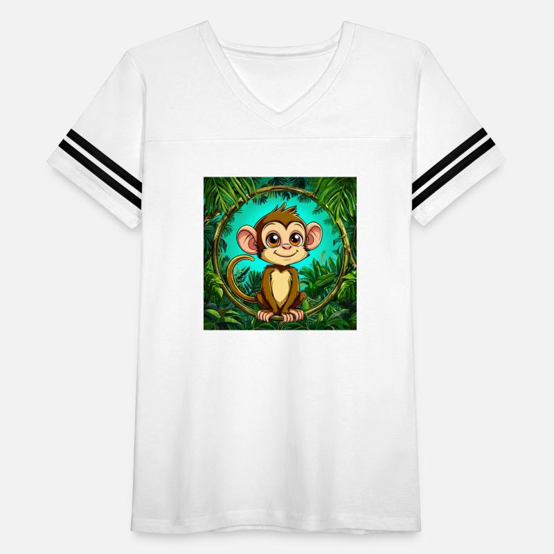 Cute cartoon monkey