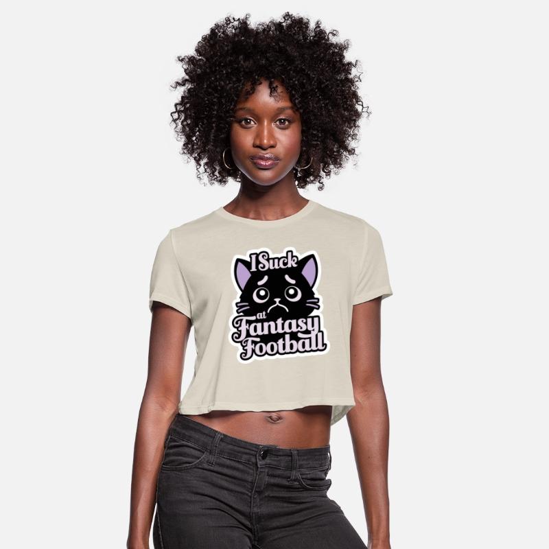 Cute Cat I Suck At Fantasy Football Shirt