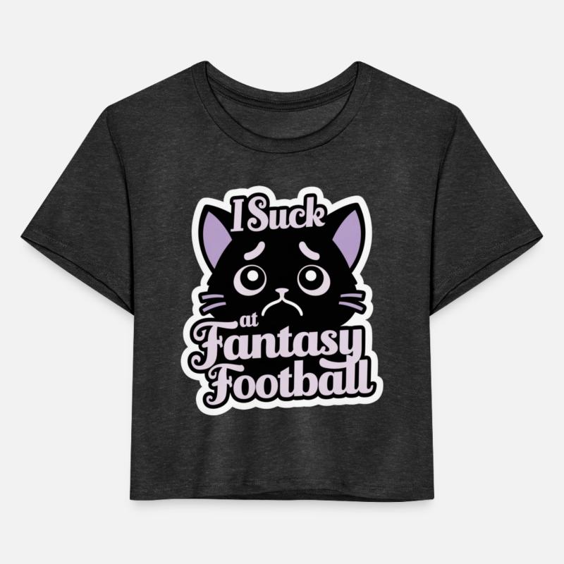Cute Cat I Suck At Fantasy Football Shirt