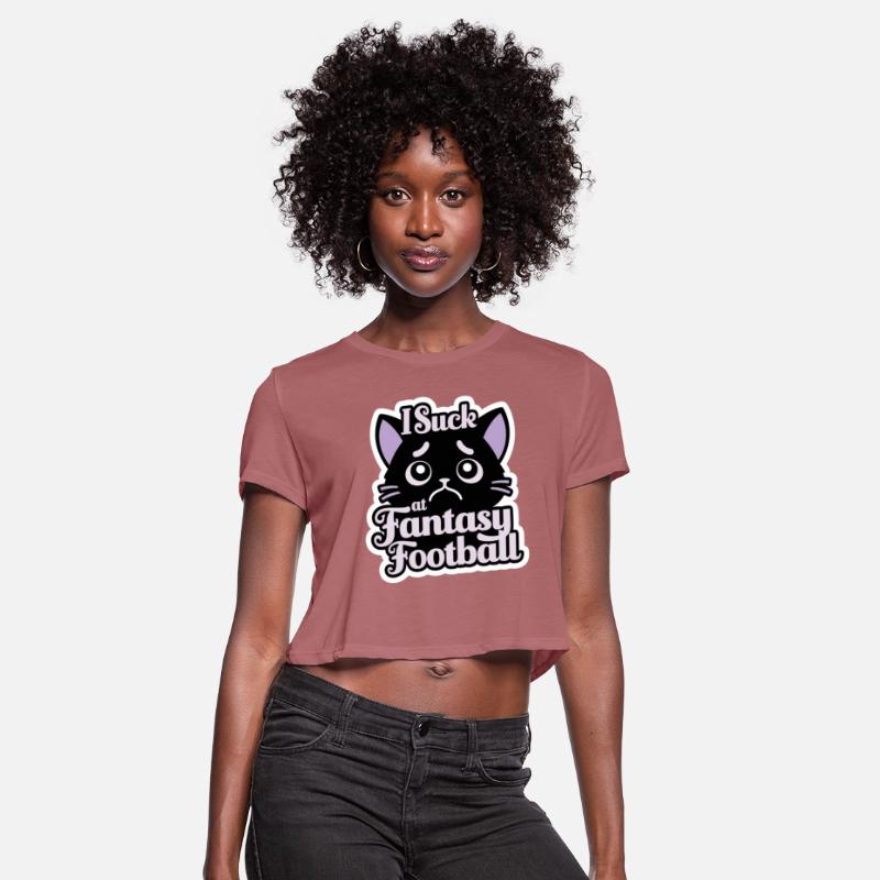 Cute Cat I Suck At Fantasy Football Shirt