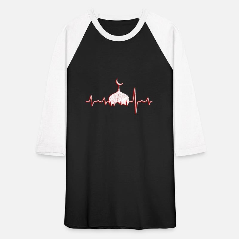Cute Islam Heartbeat Design Gift Idea T-Shirt