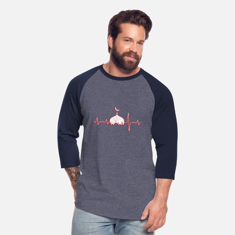 Cute Islam Heartbeat Design Gift Idea T-Shirt