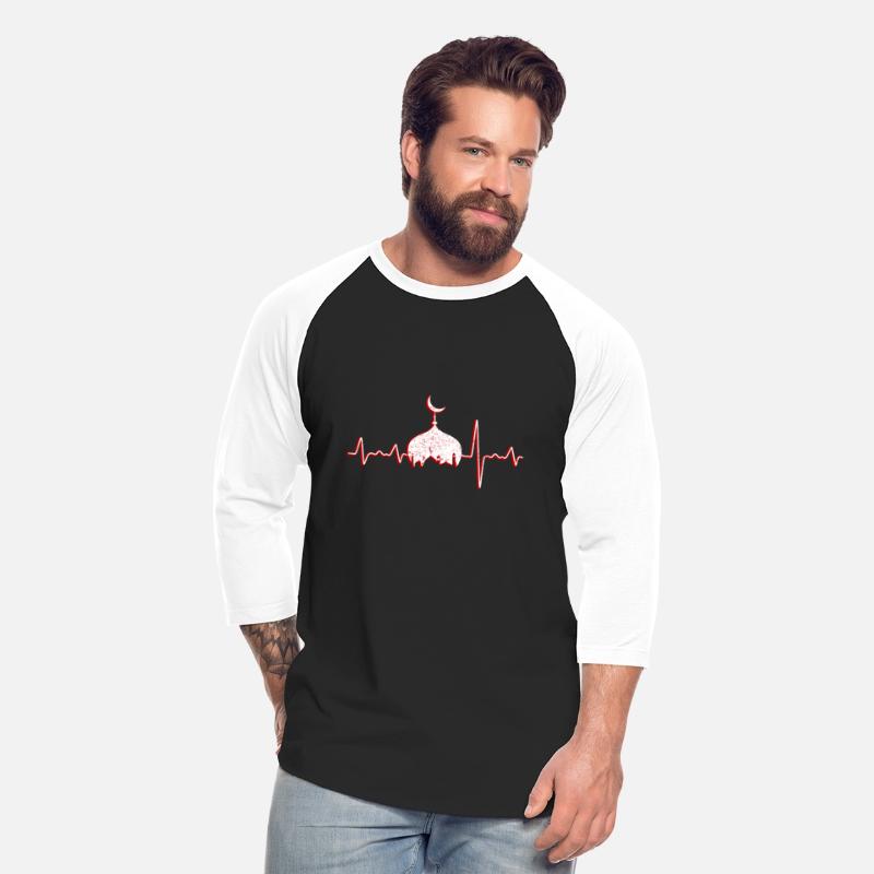 Cute Islam Heartbeat Design Gift Idea T-Shirt