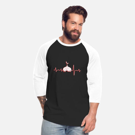 Cute Islam Heartbeat Design Gift Idea T-Shirt