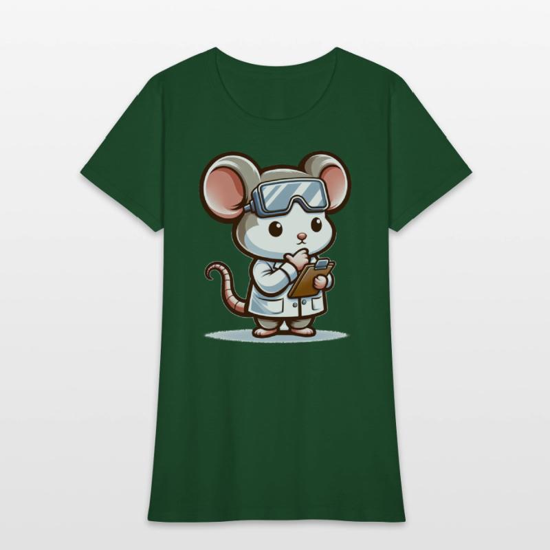 Cute Mouse Scientist
