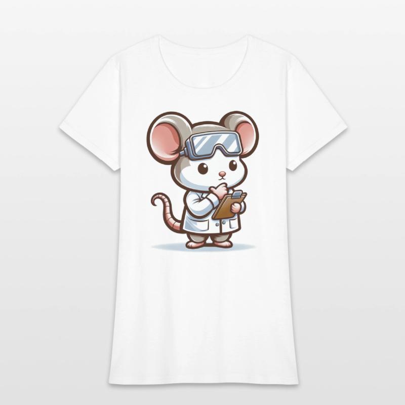Cute Mouse Scientist