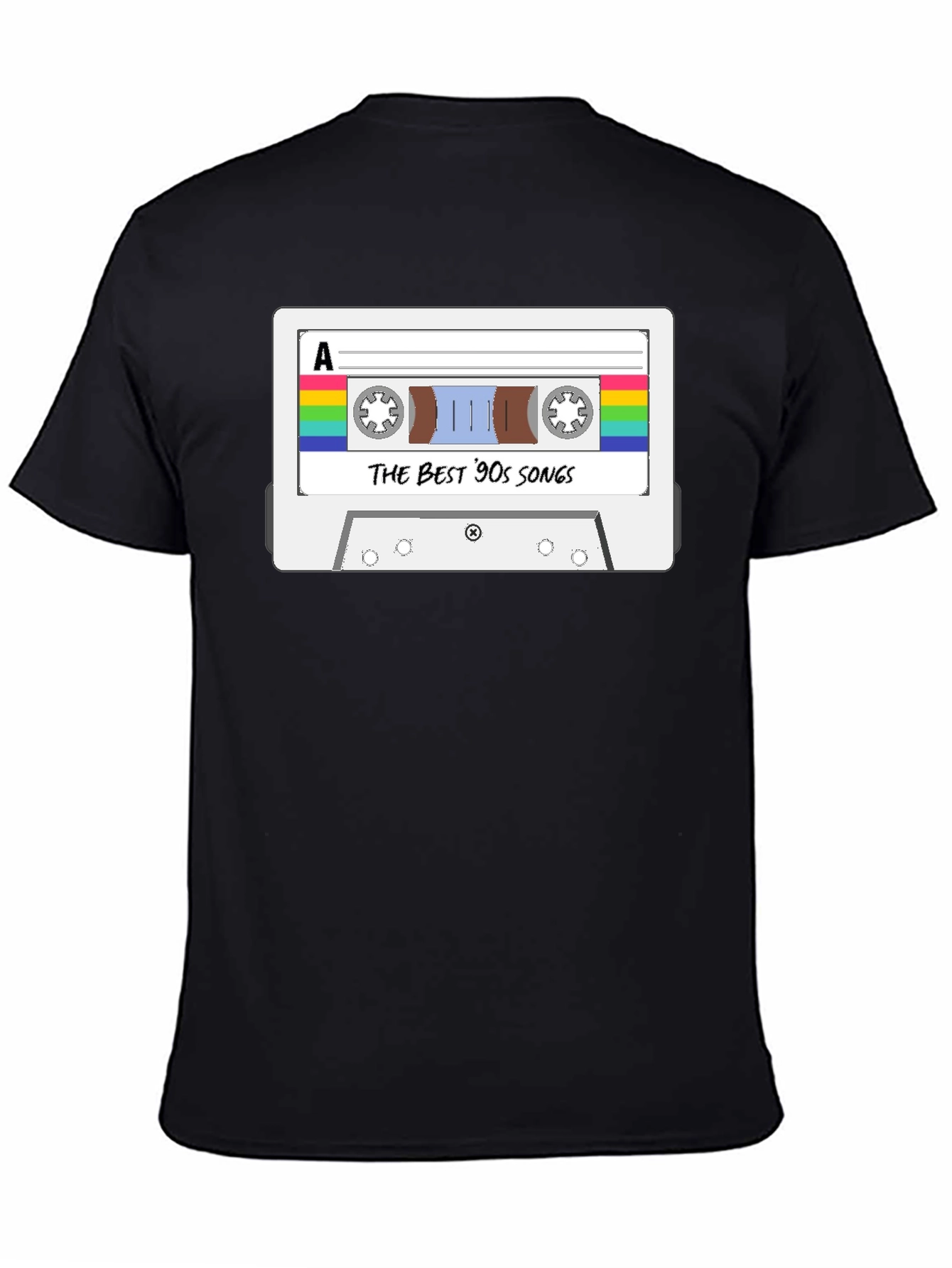 The Best 90s Songs Cassette Tape Graphic T-Shirt