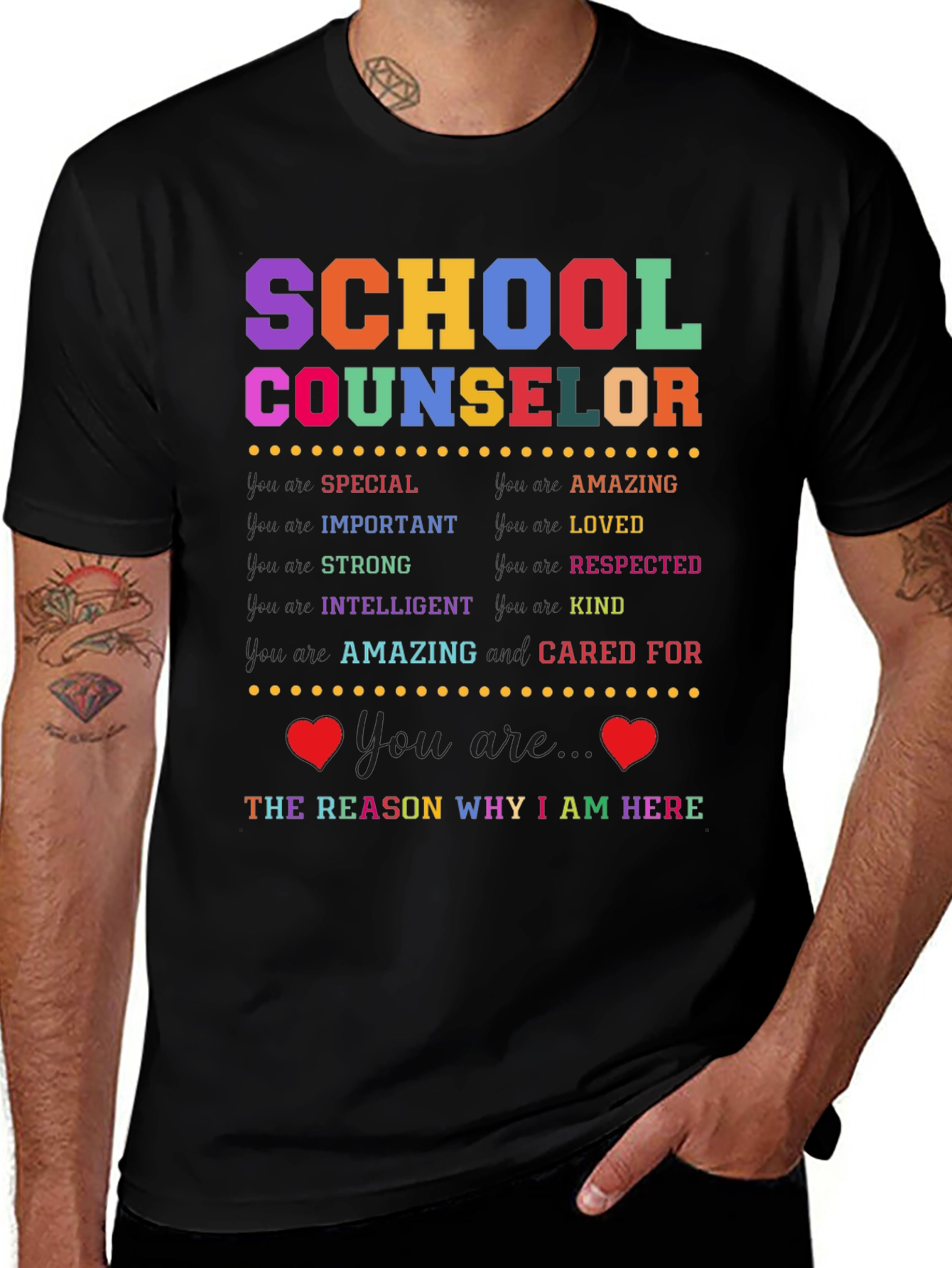 School Counselor Appreciation T-Shirt - Special Amazing