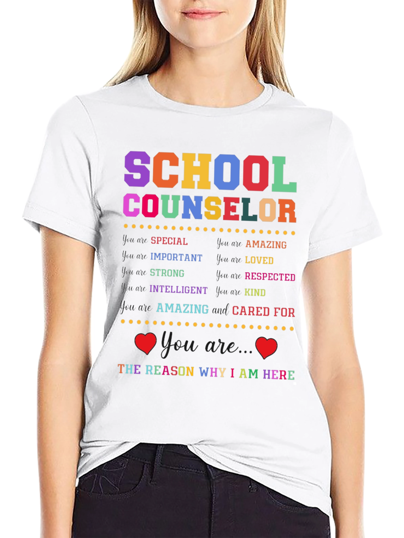 School Counselor Appreciation T-Shirt - Special Amazing