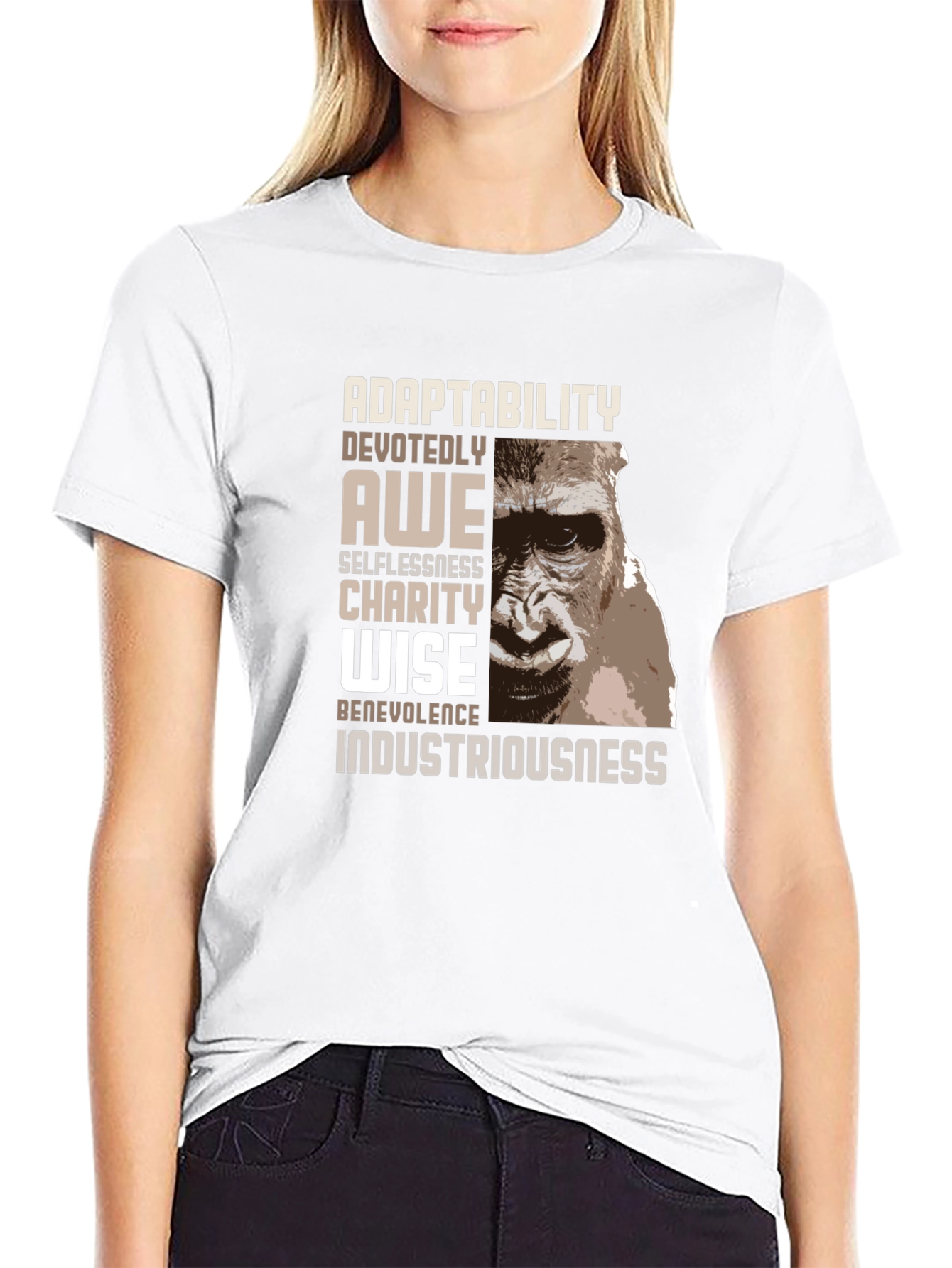 Adaptability Gorilla Graphic T-Shirt