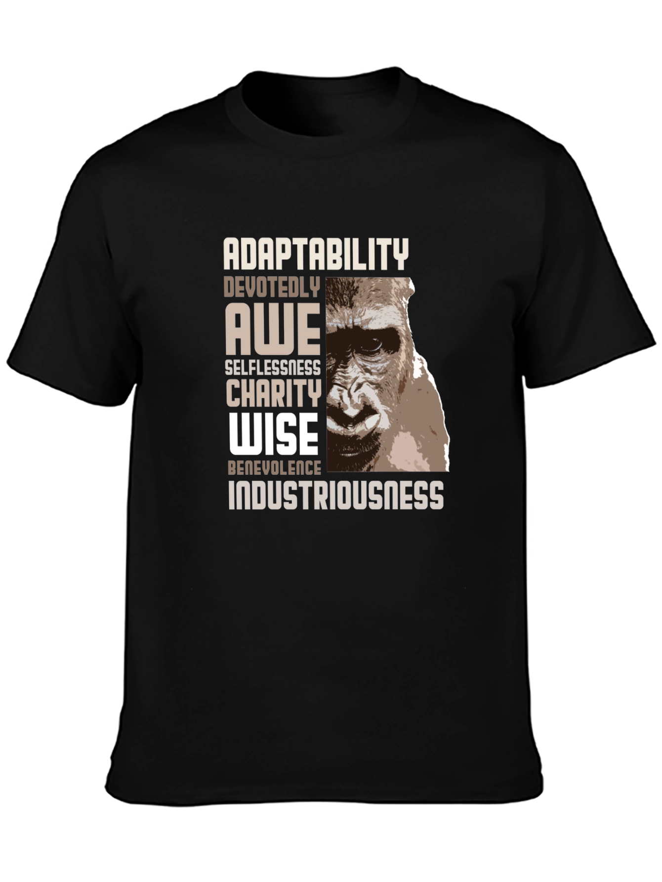Adaptability Gorilla Graphic T-Shirt