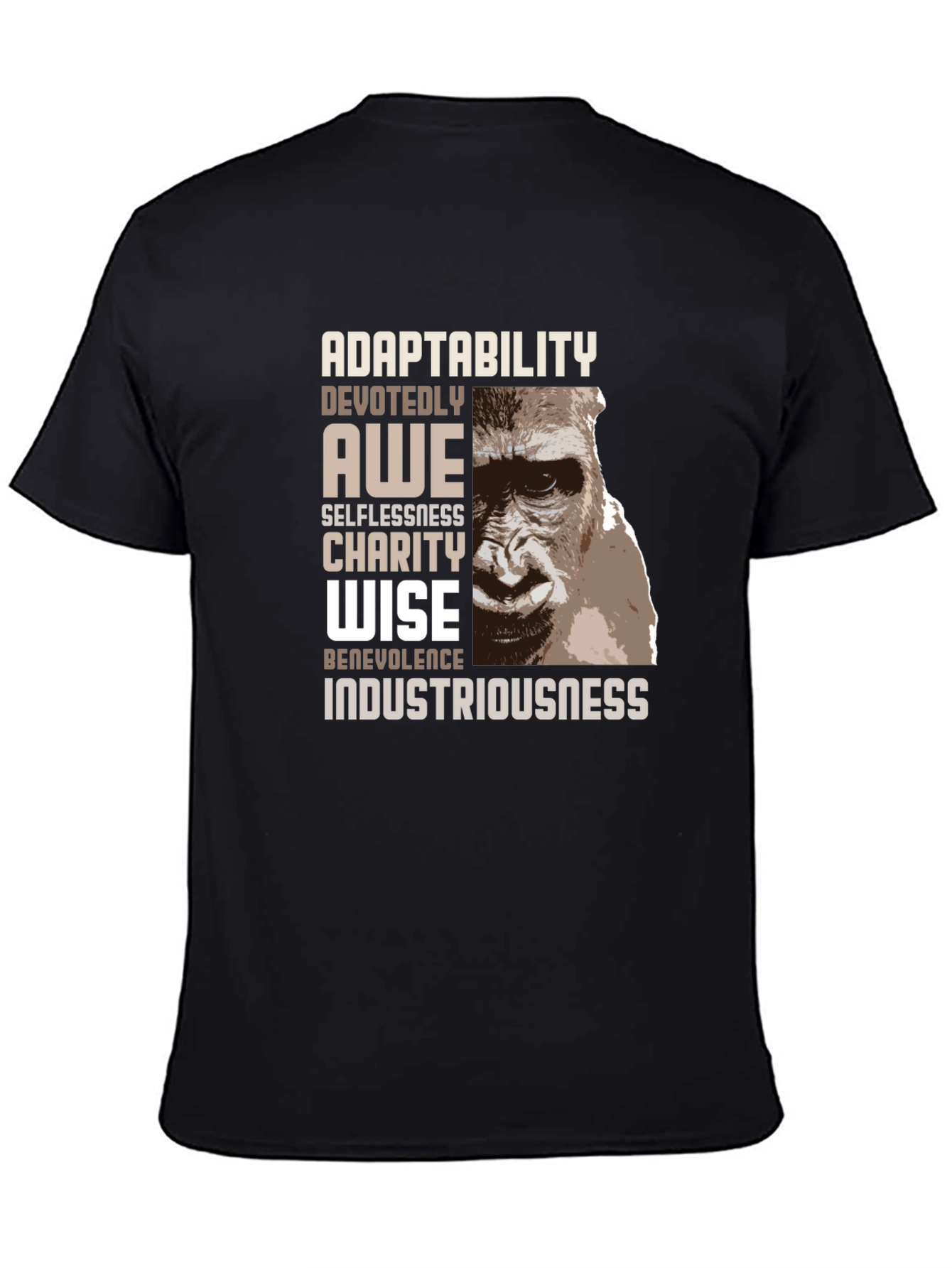 Adaptability Gorilla Graphic T-Shirt