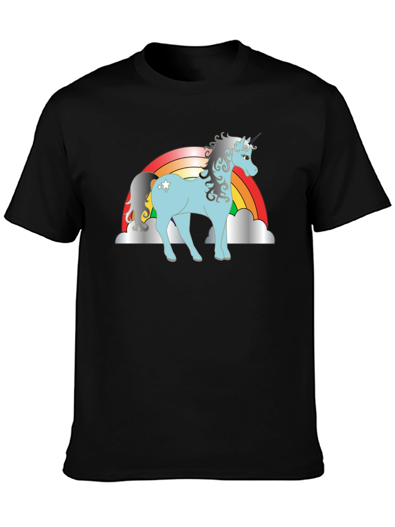 Unicorn Rainbow Graphic T-Shirt