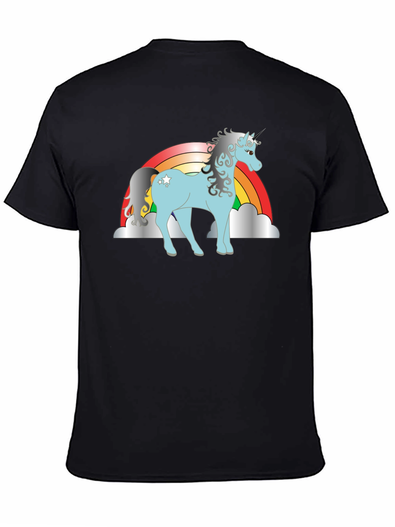 Unicorn Rainbow Graphic T-Shirt