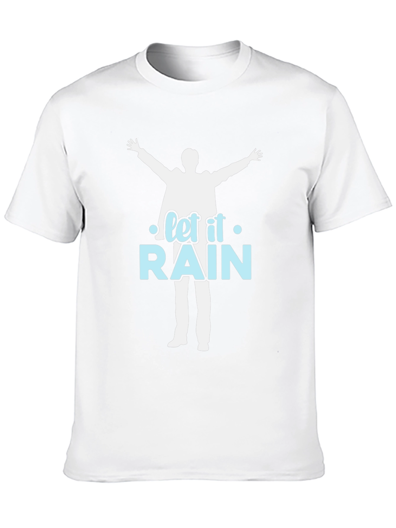 Let it Rain T-Shirt - Silhouette Design