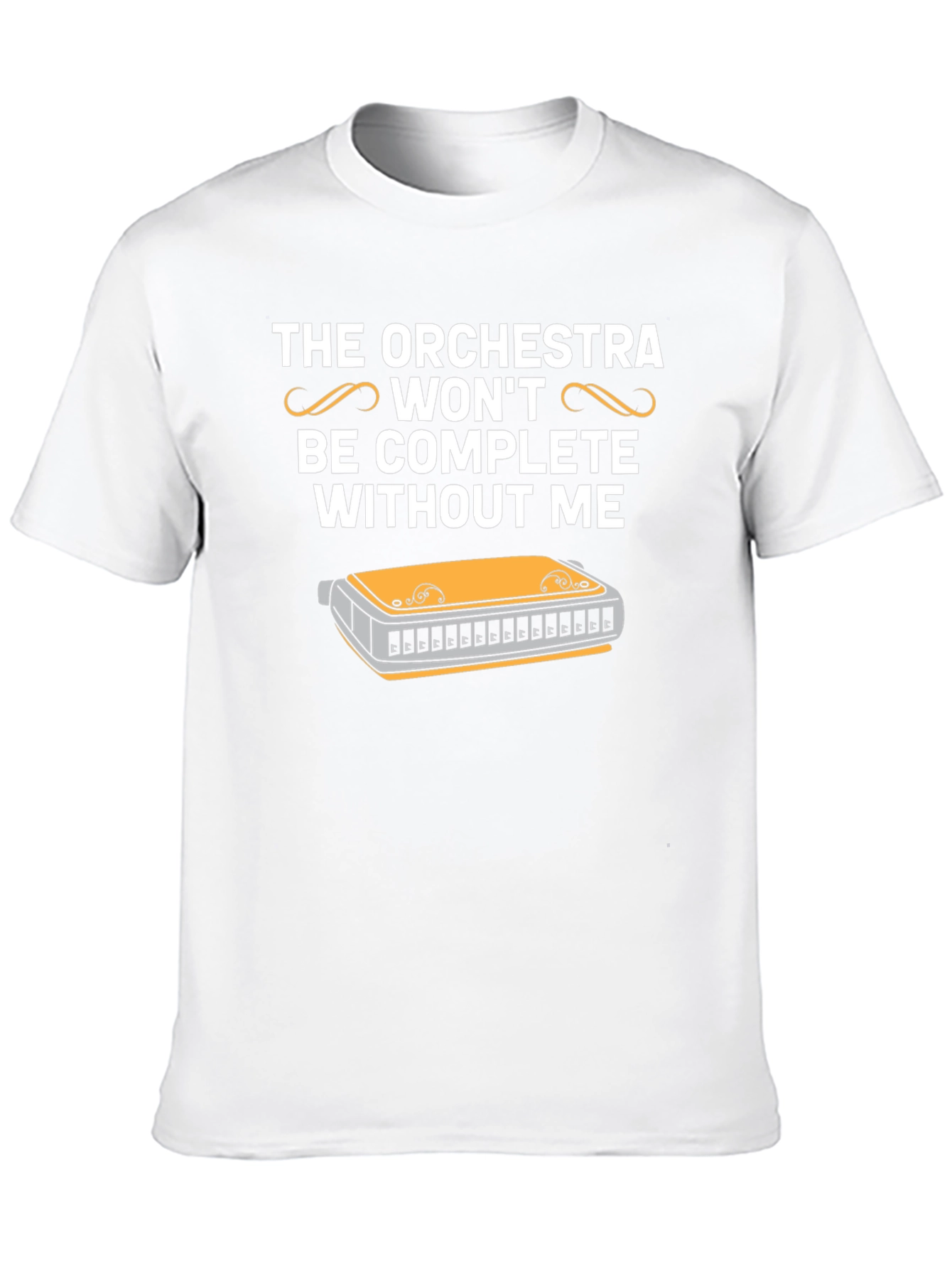 Orchestra Harmonica T-Shirt - Musician Humor Tee