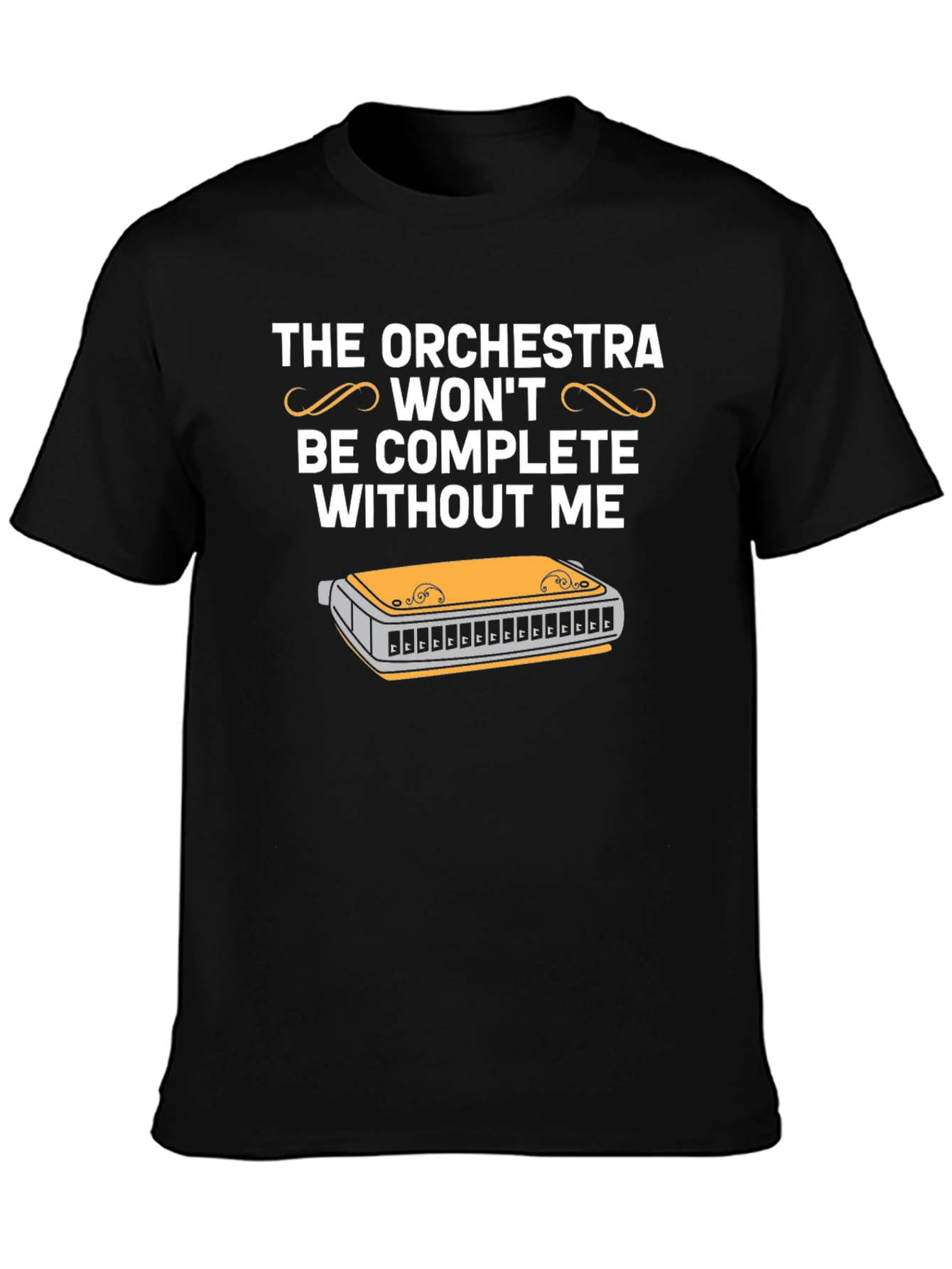 Orchestra Harmonica T-Shirt - Musician Humor Tee