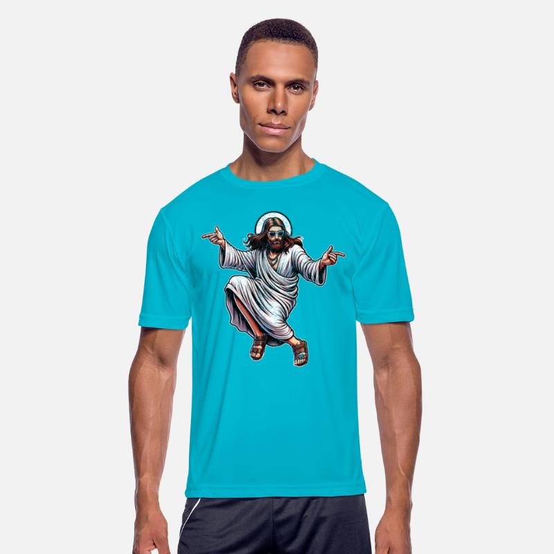 Dancing Jesus Break Dancing Jesus Funny Jesus t