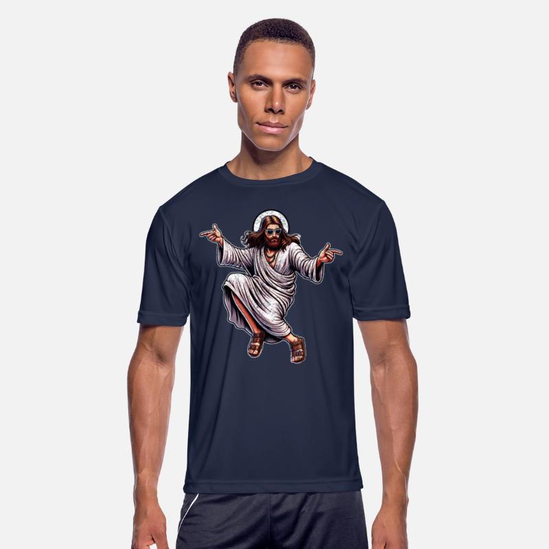 Dancing Jesus Break Dancing Jesus Funny Jesus t