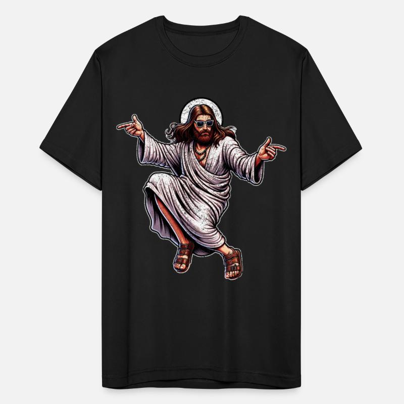 Dancing Jesus Break Dancing Jesus Funny Jesus t