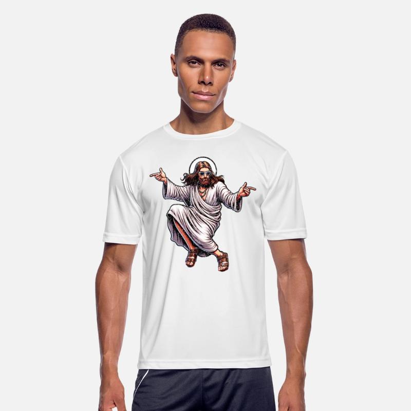 Dancing Jesus Break Dancing Jesus Funny Jesus t