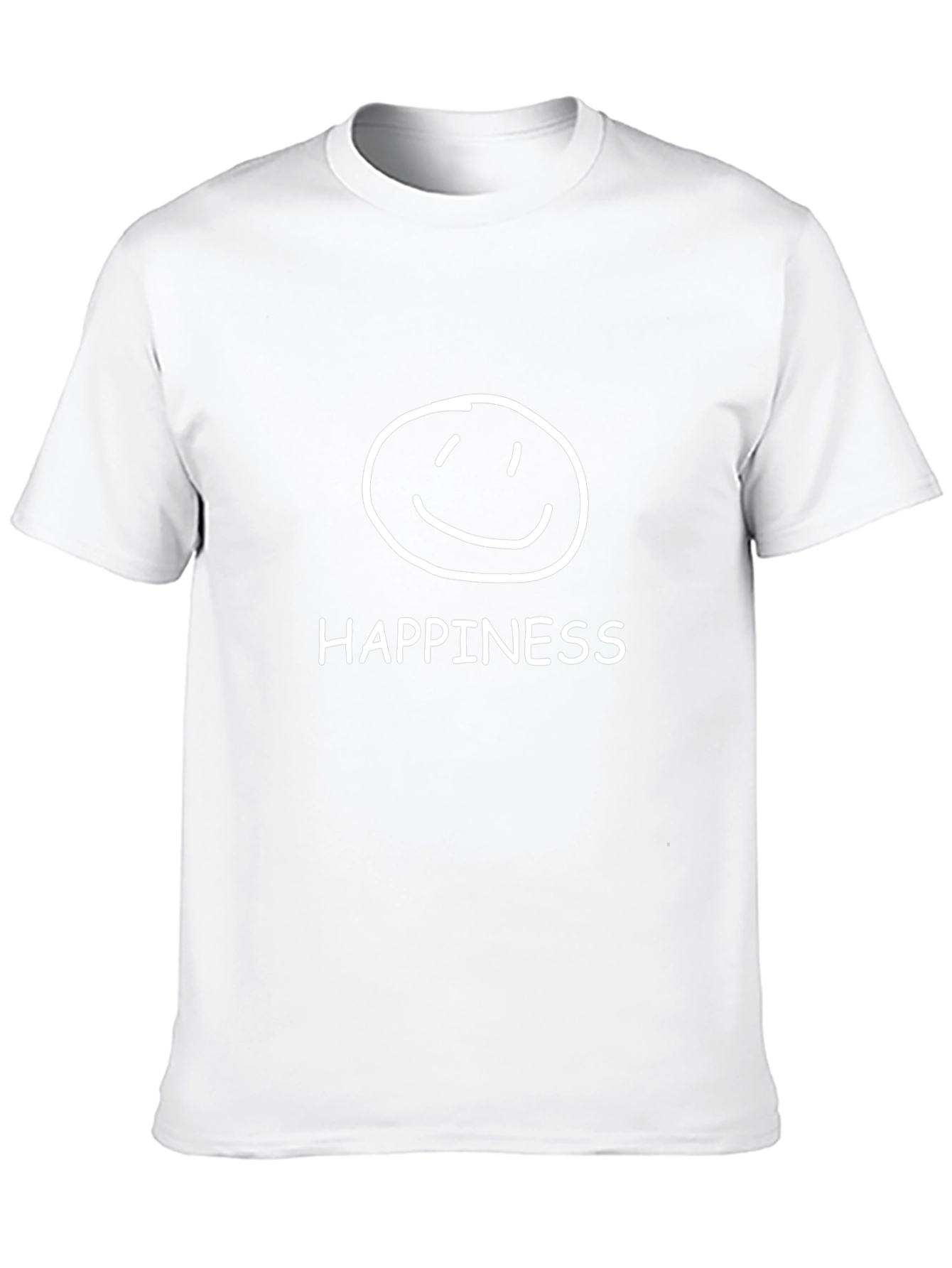 Happiness Graphic Tee - Smiley Face T-Shirt