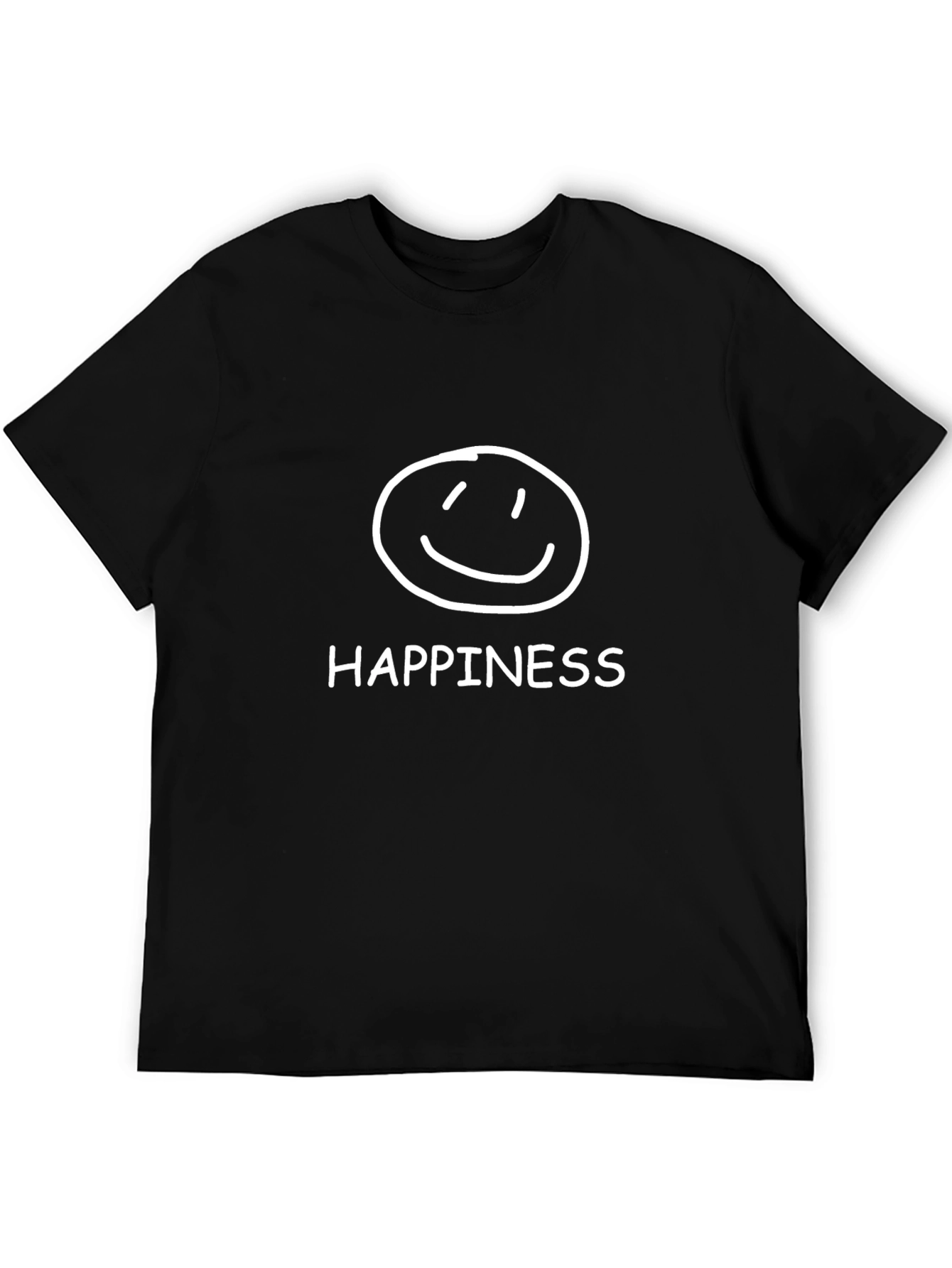 Happiness Graphic Tee - Smiley Face T-Shirt