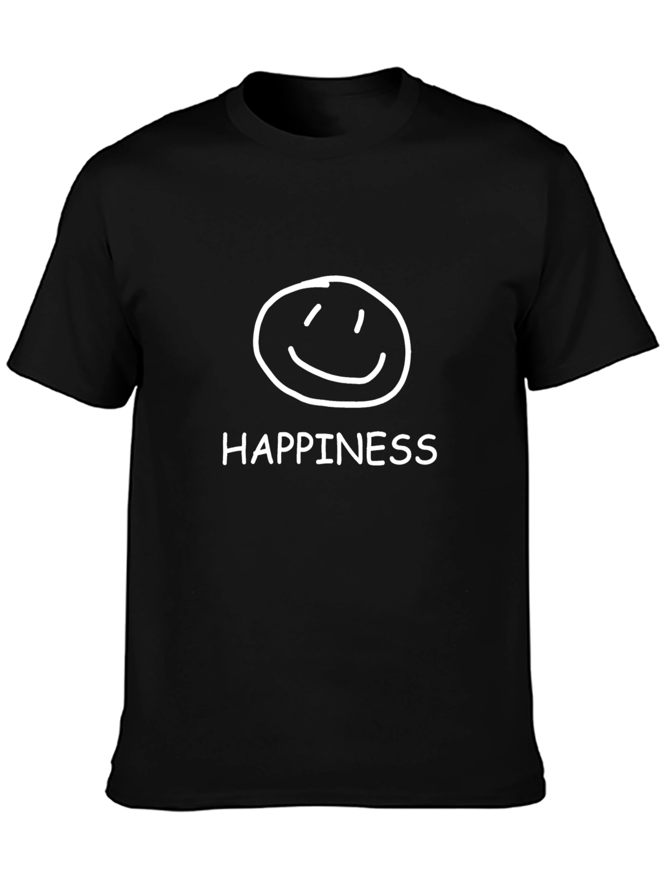 Happiness Graphic Tee - Smiley Face T-Shirt