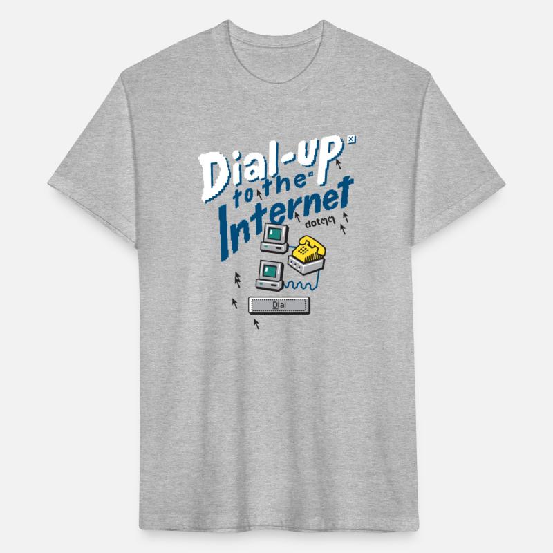 Dial up t shirt 90s style
