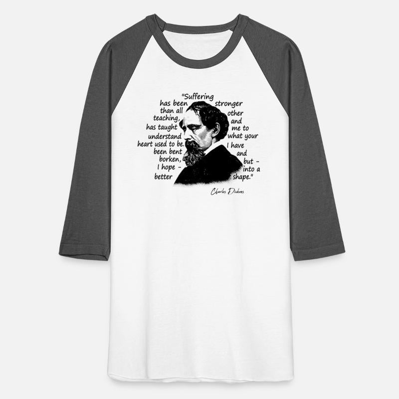 Dickens Minimalist Portrait Quote Charles Dickens