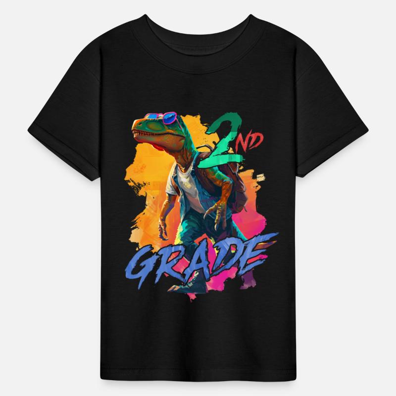 Dinosaur Backpack 2nd Grade Second Grade Dino Boy