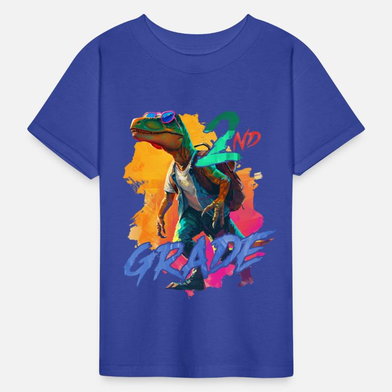 Dinosaur Backpack 2nd Grade Second Grade Dino Boy