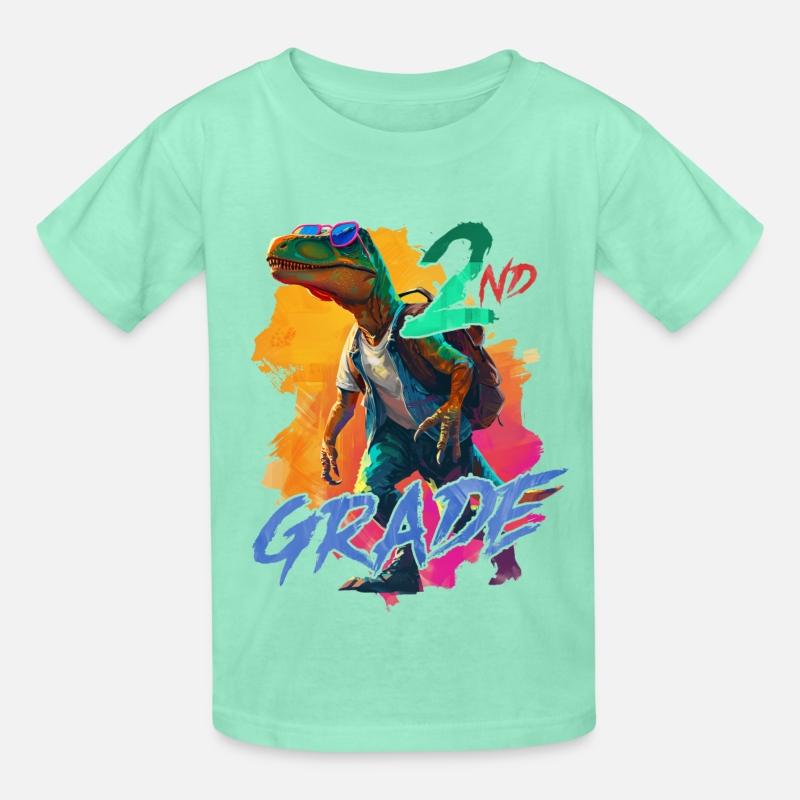 Dinosaur Backpack 2nd Grade Second Grade Dino Boy