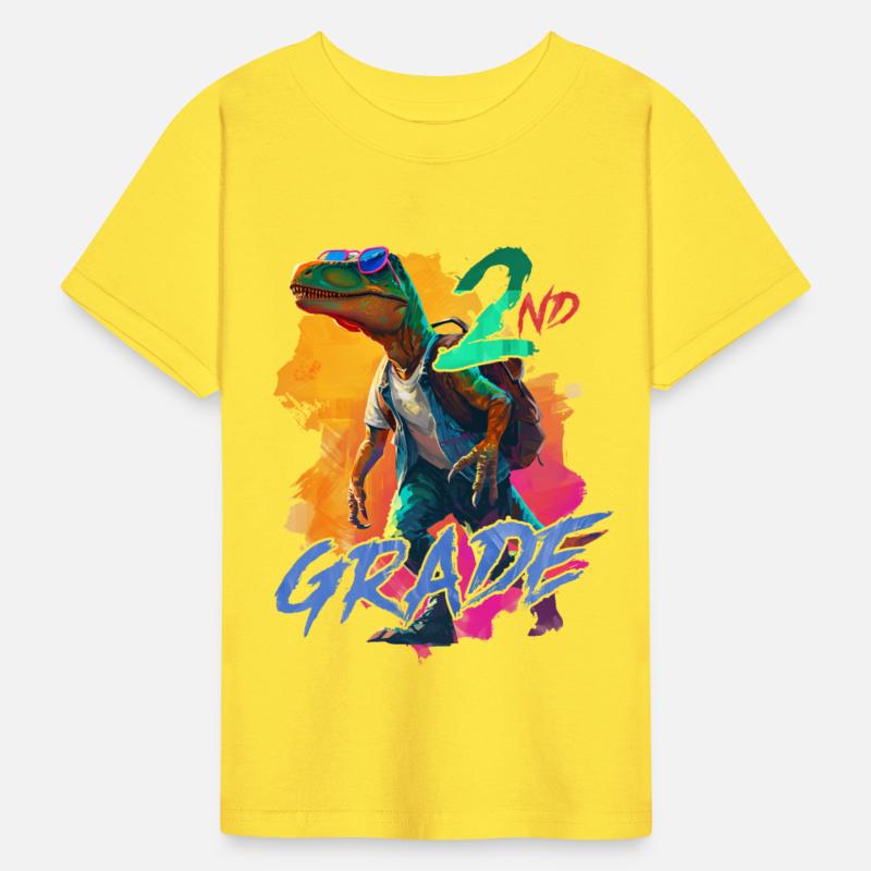 Dinosaur Backpack 2nd Grade Second Grade Dino Boy