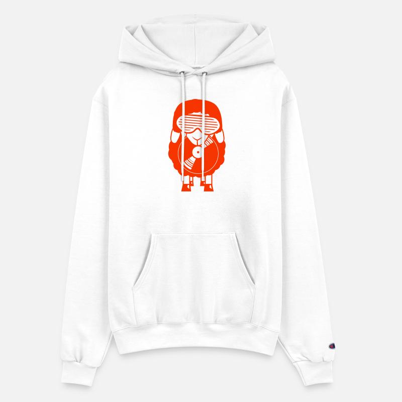 DJ Sheep Holds Vinyl Music Record Plate Club Party