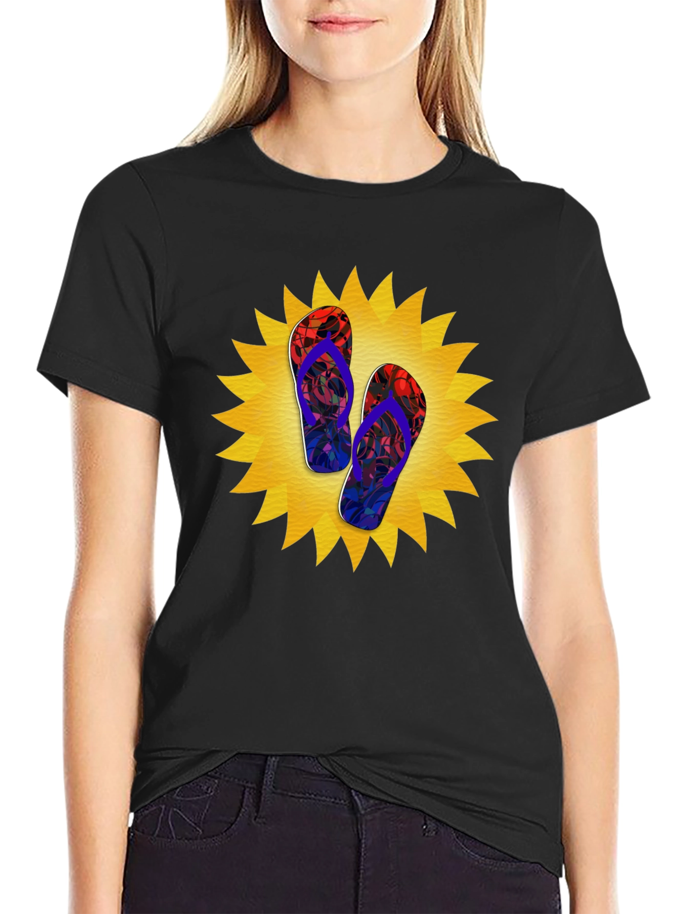 Flip Flop Graphic T-Shirt