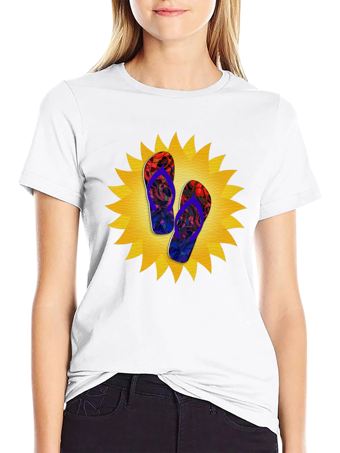 Flip Flop Graphic T-Shirt