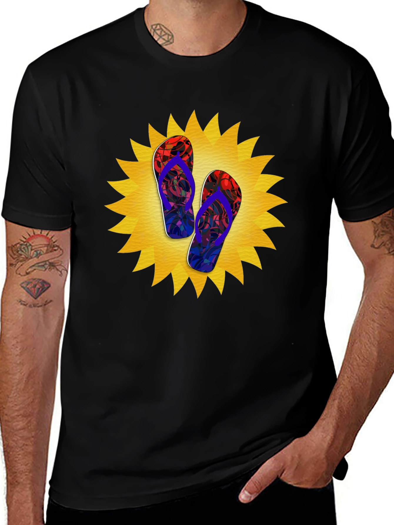 Flip Flop Graphic T-Shirt