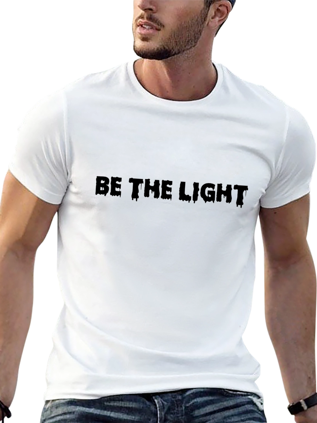 Be The Light Graphic T-Shirt - Premium Comfort