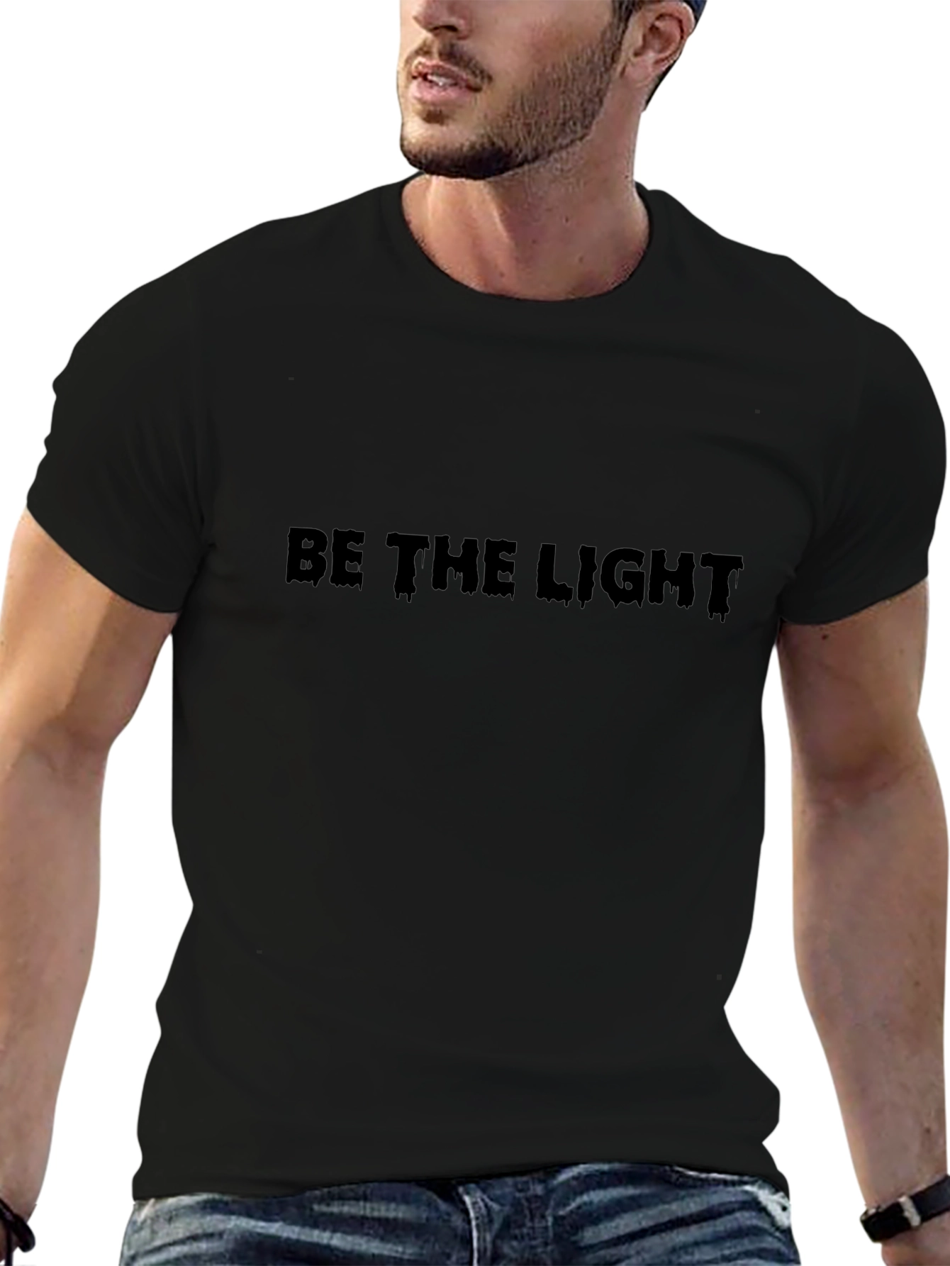 Be The Light Graphic T-Shirt - Premium Comfort